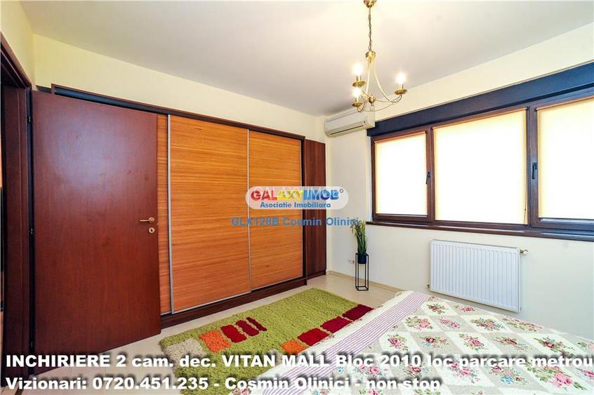 Inchiriere 2 camere Mall Vitan bloc 2010 loc parcare centrala metrou - 6