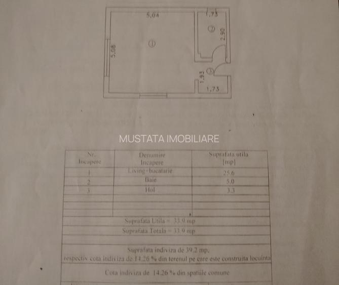 Apartament 1 camere, zona Plantelor, parter. - 2