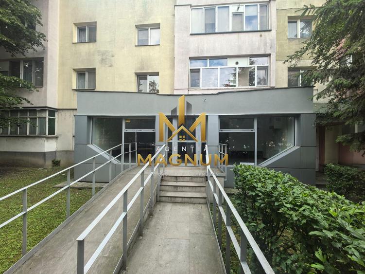 Spațiu comercial renovat, vitrină 10 m, bulevard principal, parter