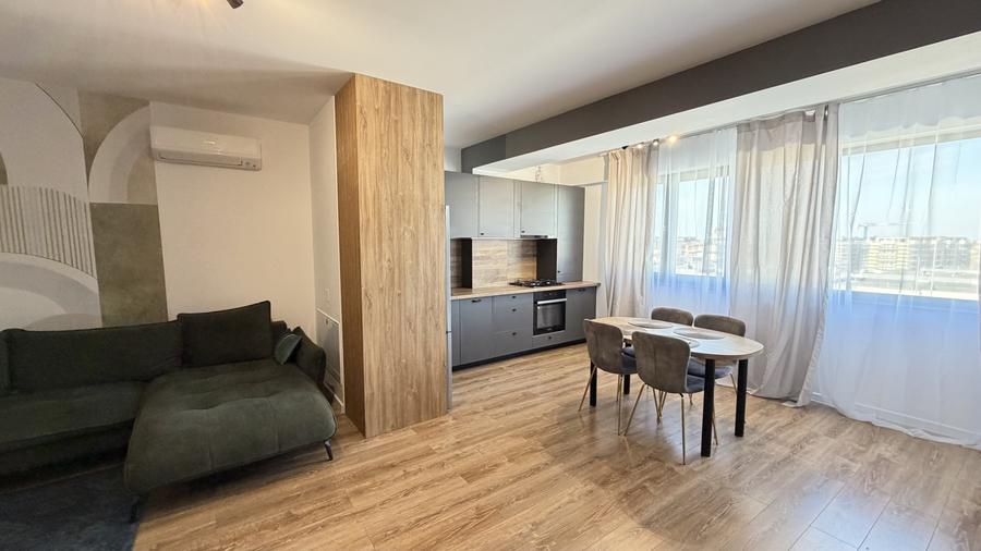 Apartament 2 camere mobilat, balcon cu vedere liberă – Ivory, Pipera