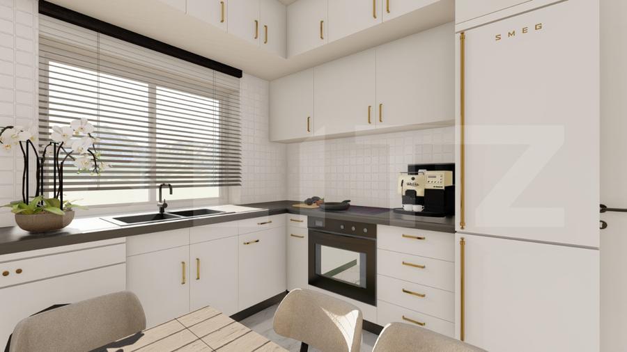 Apartament cu 4 camere, 69.17 mp, zona Rediu – Str. Prisacii