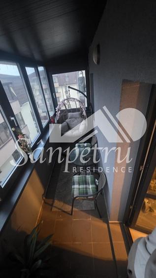 Apartament 3 camere cu terasă 16 mp, 2 băi, balcon, parcare – Sanpetru Residence