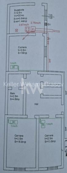 Apartament in vila, 3 camere –  Centrul Vechi - Piata Unirii – 0% comision - 20