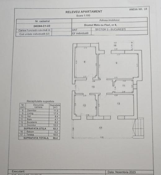 Apartament 3 camere cu gradina privata si terasa, comision 0, tva inclus