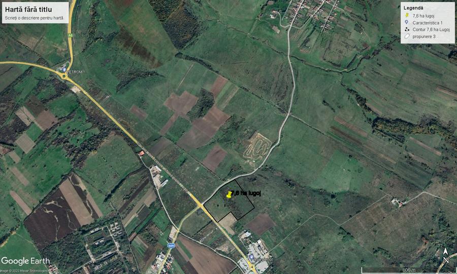 Teren situat la centura localitatii Lugoj