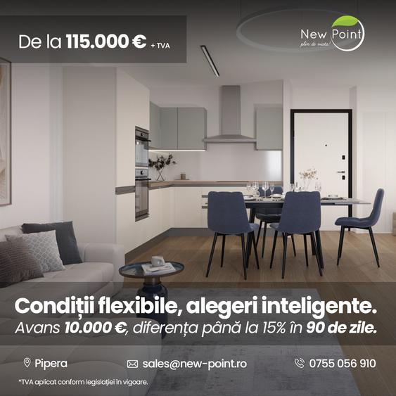 Studio dublu Pipera - Avans 10.000 euro