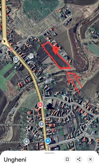 Teren 9 253 Mp Intravilan De Vanzare, ideal pentru Case, Ungheni
