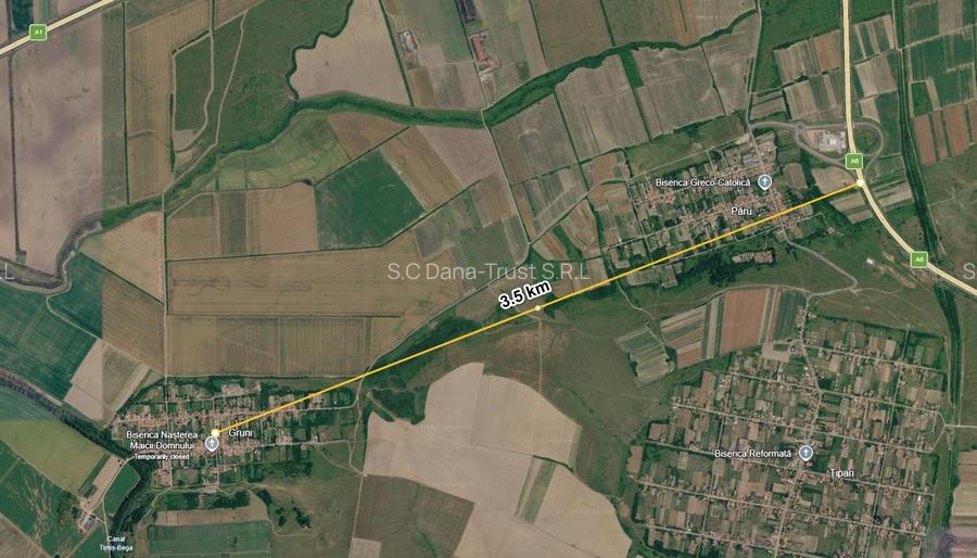 Locatie pentru casa | Gruni – lângă Lugoj | Teren 1500 mp Utilități | - 8