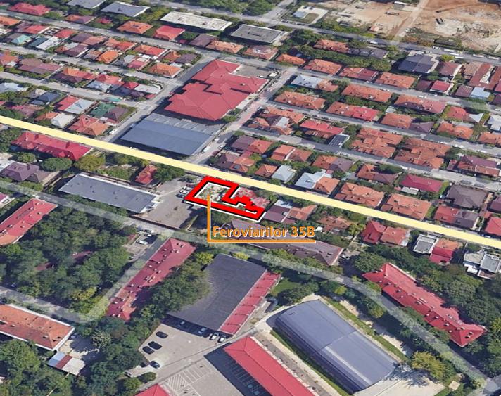 Teren 381 mp | Str. Feroviarilor - Domenii | Potential dezvoltare | Comision 0%