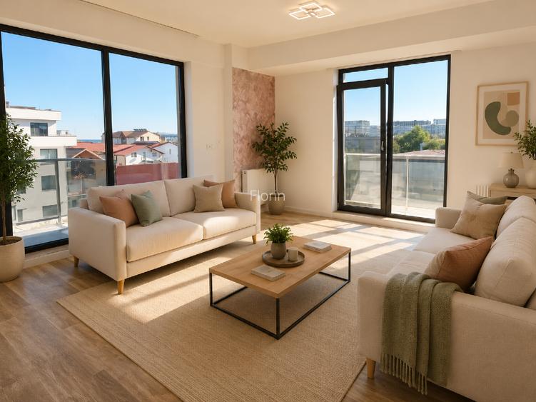 Apartament 2 camere | 3 balcoane | Parcare | Ponton privat | 91.000€ | Fara TVA - 5