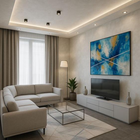 Tomis Nord - Vanzare apartament decomandat cu 3 camere, bloc nou.