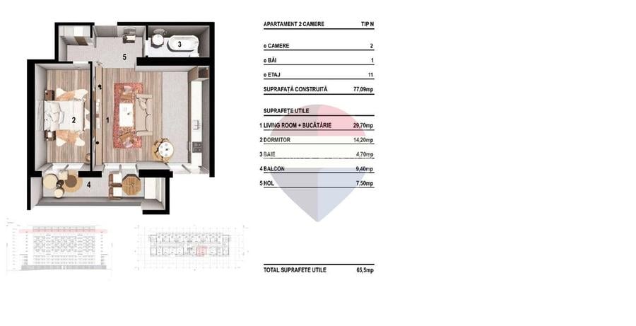 APARTAMENTE DE VANZARE – SPLAIUL UNIRII 550 | NEW WORLD RESIDENCE - 16