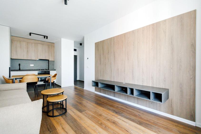 2 camere, mobilat si utilat, cu parcare, in complexul Denya