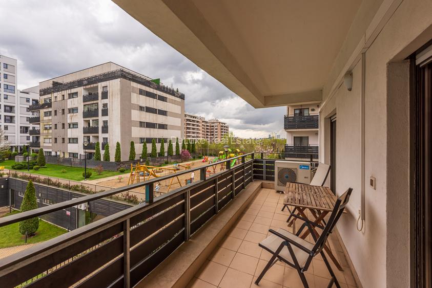 Apartament 3 camere cu vedere spre piscina, Baneasa Natura Residence - 2
