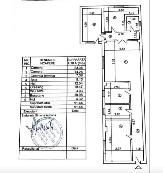Apartament 3 camere de vânzare in Chitila | curte proprie