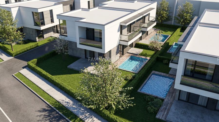 Vila moderna,P+1 cu piscina,Popesti Leordeni - 3