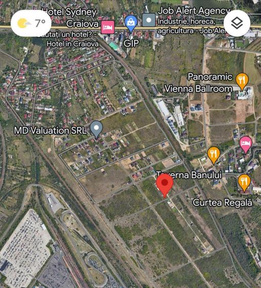 Teren intravilan, 442 mp, front 24 m, zona Plaiul Vulcanesti