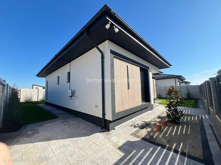 Casă de vânzare parter individuală nouă, Berceni Ilfov | 4 camere | teren 370 mp - 4