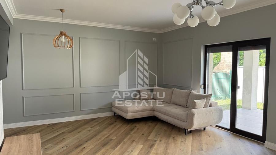 Duplex modern în Dumbrăvița, la liziera pădurii
