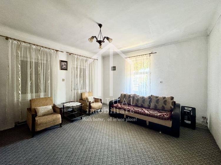 Casa cu 2 camere si demisol, 65mp utili, 255mp teren, Cristian