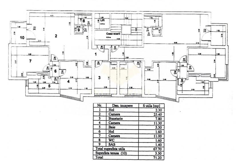 Apartament 3 camere Aviatorilor | Imobil 2001