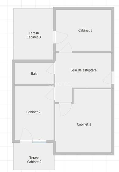 Cabinet mobilat pt psiholog / terapeut / consiliere + sală de așteptare - 2