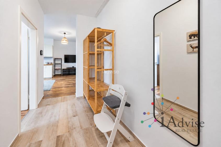 Central 3 camere, 80 mp, bloc 2019, parcare(2 masini), padure si vedere cetate - 8