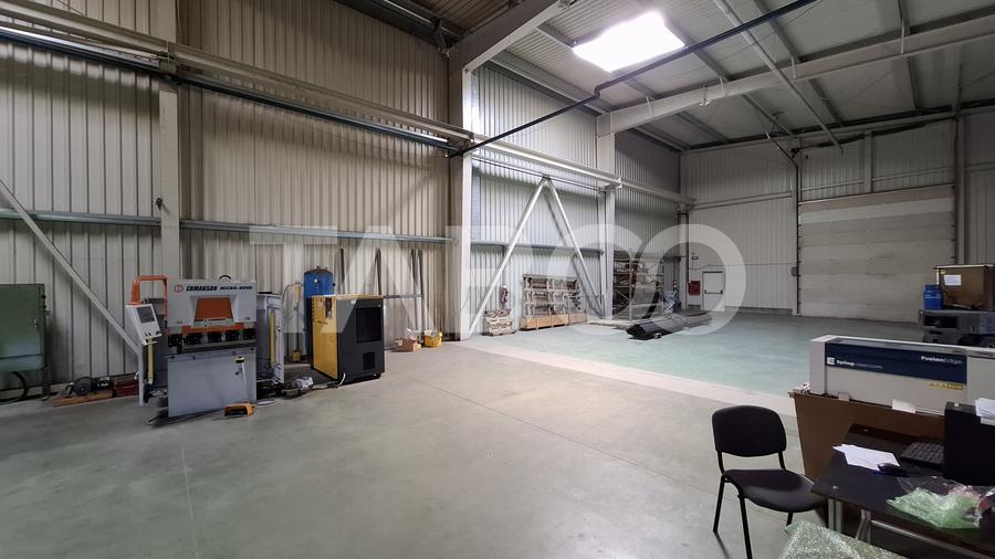 Hala 1638 mp cladire birouri 600 mp teren 10740 mp Selimbar Sibiu