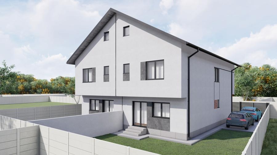 Casa tip duplex, 4 camere, Teren 250mp, Toate Utilitatile Comision 0