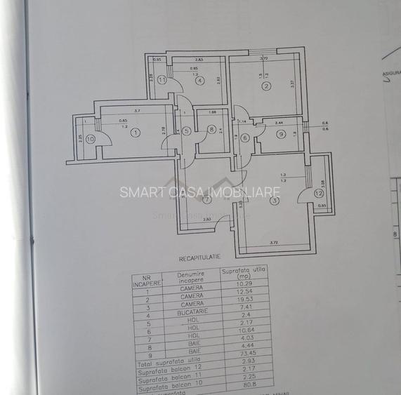 Apartament 3 camere pasaj Octav Bancila - 11