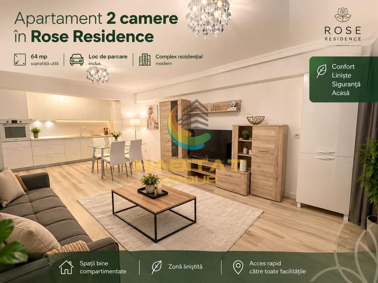Închiriere Apartament 2 camere LUX - Pipera | Rose Residence