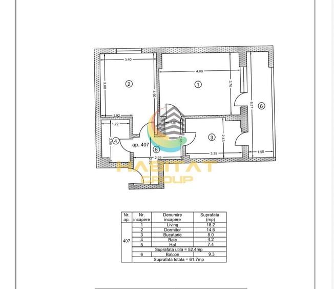 Vanzare 2 camere decomandat 5 min M Berceni finalizat