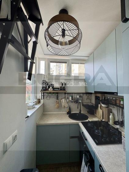 Garsoniera LUX, 32 mp, etaj intermediar, zona BIG Manastur - 7