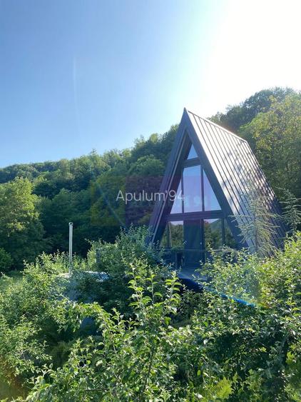 Cabane A frame + Teren 6000 mp |  Proprietate deosebita, NOU - 35