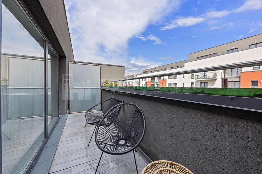 PENTHOUSE SUPERB 4 camere, 100 mp utili, parcare + boxa MAURER Coresi - 23