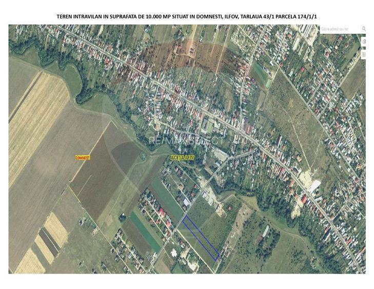 Teren intravilan 10,000mp Domnesti / Soseaua Curtea Domneasca - 5