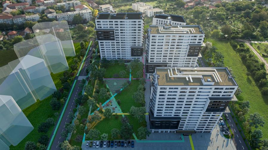 Spațiu comercial/birouri- 313 mp - zona de Nord - XCity Towers
