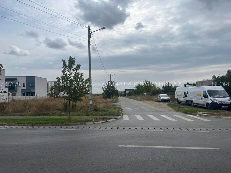 Teren 1000m Jilava  Str.Garii,Asfaltat ,Utilitati - 4