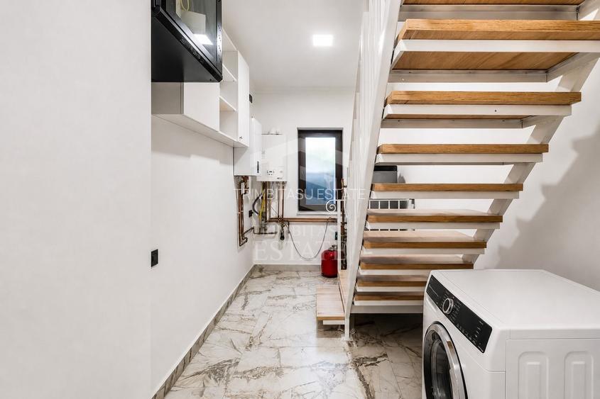 Casa pe parter premium cu piscina in Chisoda independenta energetic - 25