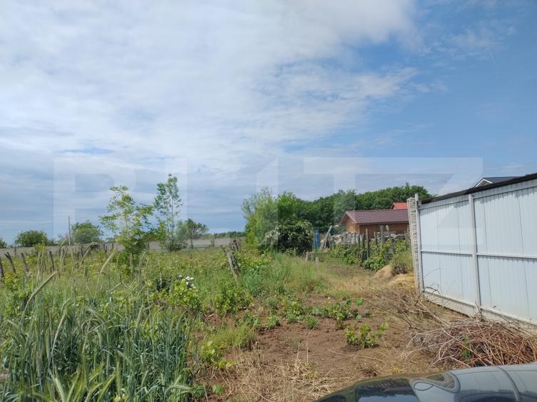 Teren intravilan, 987 mp, deschidere 19,5 m, Mânăstire Cârcea