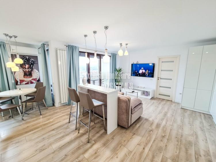 Vedere la Lac! Ap de LUX cu 2 Bai - Parcare Privata Acoperita - Termen Lung