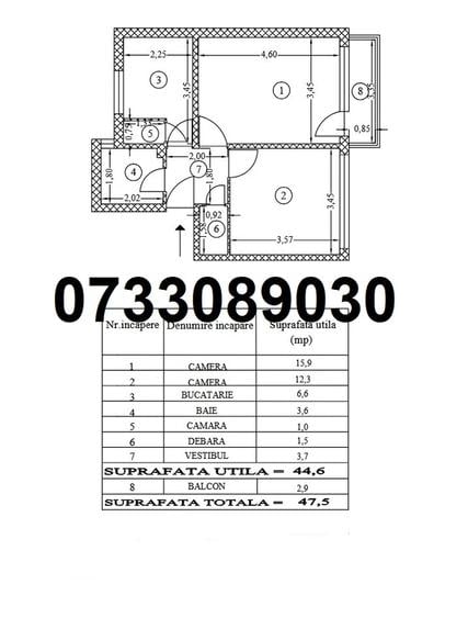 Drumul Taberei 34, apartament cu centrala proprie