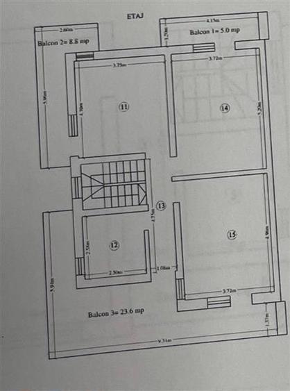Duplex spatios, 5 drumuri, fundac, Miroslava