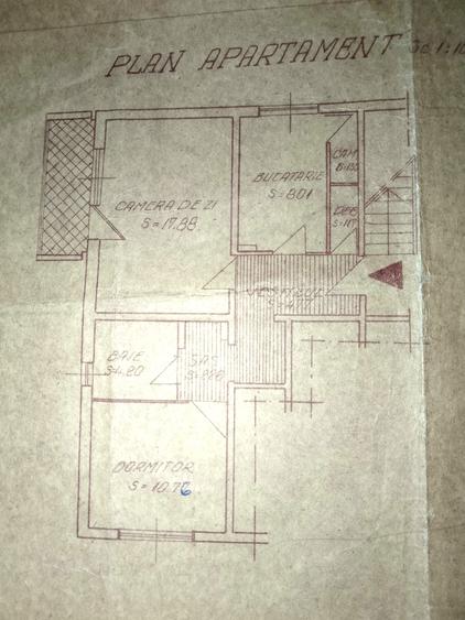 2 CAMERE ZONA GIURGIULUI / DECOMANDAT / 54 MP /POSIBILITATE MONTARE CENTRALA GAZ