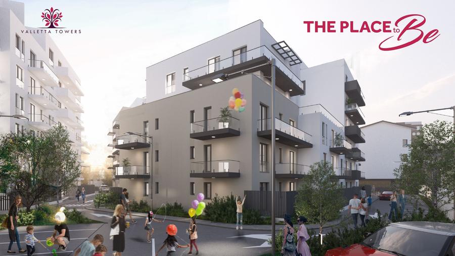 Apartament 2 camere/parter/73mp utili/Valletta Towers/Craiova