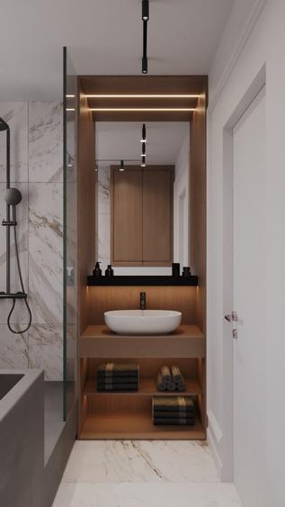 Apartament 3 camere cu gradina  65 mp -Lebada Lake Residence+1 parcare subteran