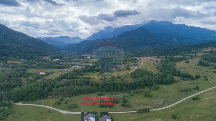 Teren extravilan Rasnov , Glajerie-Str Poiana velicanului, 2 X 1100mp