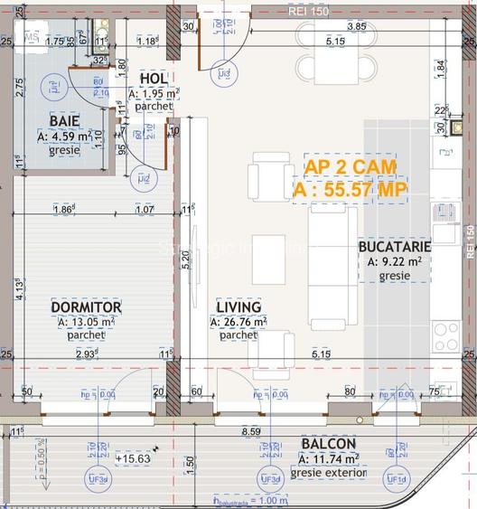 Apartament două camere, finisat nou, zona Eroilor - 9