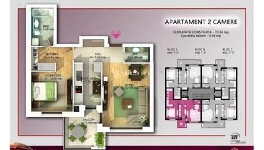 Apartament 2 camere LUX | Onix Park | 60 mp - 6