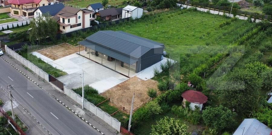 Hală de vanzare2024, 300 mp, teren intravilan 4.650 mp –Florești, Prahova
